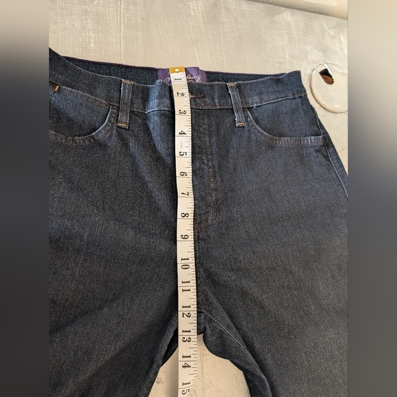 NYDJ Not Your Daughters Twiggy Slim Straight Jeans 10017 Size 10 - Picture 5 of 16